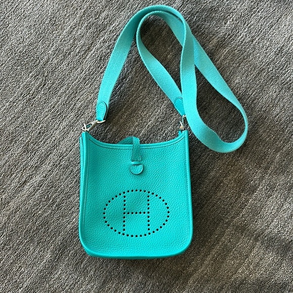 Hermes Leather Crossbody - Picture 1 of 6